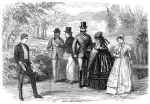 Actresses Prints: Scene from M.P. at the Prince of Wales's Theatre, 1870. Creator: Unknown