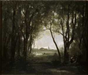 Scene near a Lake, 1860-1873. Artist: Jean-Baptiste-Camille Corot