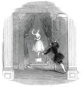 Scene from the New Ballet'of The Marble Maiden