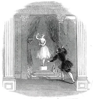 Adolphe Collection: Scene from the 'New Ballet'of 'The Marble Maiden'