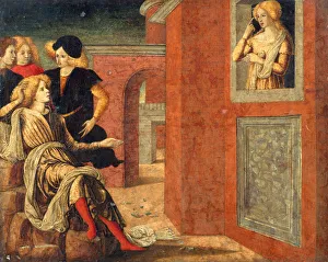 Verona Prints: Scene from a Novella. Creator: Liberale da Verona
