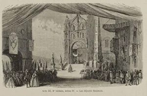 Don Carlos Prints: Scene from the Opera Don Carlos by Giuseppe Verdi