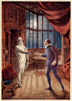 Don Giovanni Prints: Scene from the opera Don Giovanni (1787), c1914 Artist: Charles A Buchel