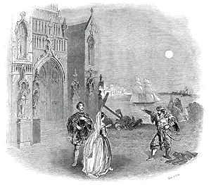 Balfe Prints: Scene from the opera of The Enchantress, at Drury Lane Theatre, 1845
