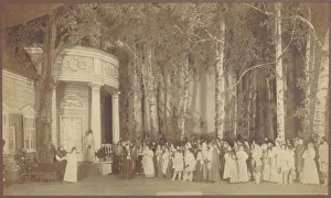 Scene from the opera Eugene Onegin by Pyotr Tchaikovsky at the Mariinsky Theatre