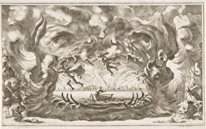 Scene from the opera Il pomo d oro (The Golden Apple) of A. Cesti to the wedding of Leopold I and Ma