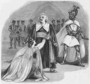 Verdi Prints: Scene from the Opera of Otello, at her Majestys Theatre, 1900. Creator: Unknown