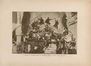 Scenic Design Prints: Scene from the play Romeo and Juliet by W