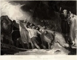 Tempest Prints: Scene from the play The Tempest by William Shakespeare