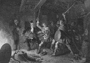 Macgregor Gallery: Scene from Rob Roy, early 19th century. Creator: Cosmo Armstrong