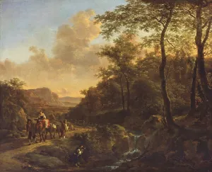 Both Jan Prints: Scene of the Roman Campagna, 1647. Creator: Jan Dirksz Both