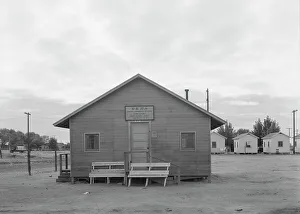 Scene in Shafter, richest potato-producing area in California, 1938. Creator: Dorothea Lange