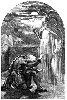 Scene from Shakespeares Hamlet, 19th century