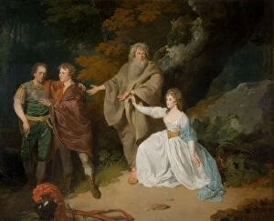 Shakespearean Collection: A Scene From Shakespeares The Tempest, 1787. Creator: Francis Wheatley