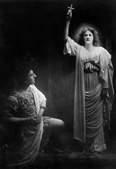 Reverence Prints: Scene from The Sign of the Cross, 1903. Artist: J Beagles & Co