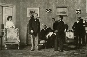 Confrontation Gallery: Last Scene of Strife. 1909, (1928). Creator: Unknown