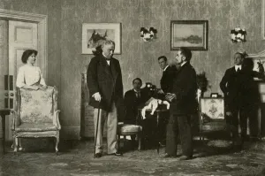 Hodder Stoughton Ltd Collection: Last Scene of Strife. 1909, (1928). Creator: Unknown