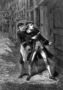 Horror Prints: Scene from Sweeney Todd c1880. Creator: Unknown