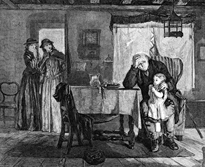 Regretful Prints: Scene from Tennyson's Dora, by A