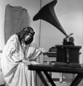 A scene from the Terence Rattigan play, Ross, Worksop College, Nottinghamshire, 1963