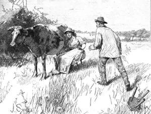 Herkomer Hubert Prints: Scene from Tess of the D'Urbervilles
