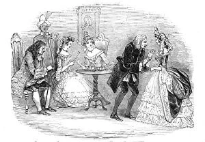 Laughter Gallery: Scene from 'The Confederacy', at the Haymarket Theatre, 1844. Creator: Unknown