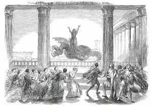 Optical Illusion Prints: Scene (the last) from the opera of Medea
