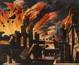 Cherubini Gallery: Last scene of Wests Lodoiska, or the Captive Princess 1824, (1948). Creator: M