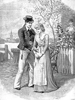Staniland Charles Joseph Prints: Scenes now being acted in the London Theatres; A Sailors Knot at Drury Lane Theatre