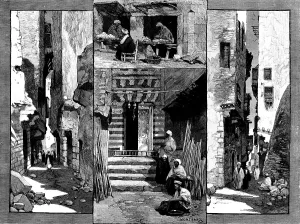 Capital City Prints: Scenes in Cairo, 1898. Creator: J, Johnstone