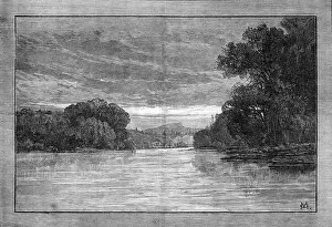 Campbell Prints: Scenes on the Cascapediac River