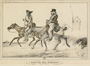 1758 1836 Prints: Scenes of Daily Life, Roads and Paths: Road to Poissy