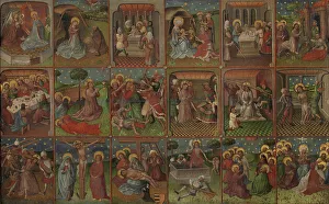 Scenes Prints: Scenes from the life of Christ, c.1435. Creator: Anon
