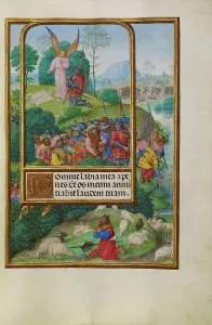 Bushes Prints: Scenes from the Life of Gideon and Moses and the Burning Bush; Spinola Hours
