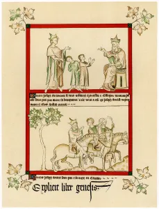 Canaan Gallery: Scenes from the life of Joseph, c1310-1320