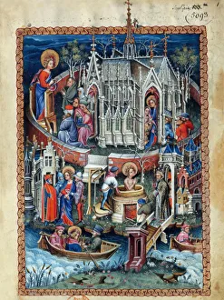 Scenes from the Life of Saint John the Evangelist, Early 15th cen Scenes from the Life of Saint John the Evangelist, Early 15th cen