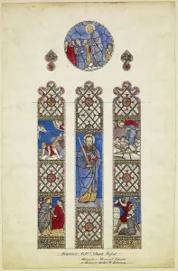Scenes From the Life of St Paul, 1862. Creator: Philip Webb