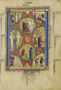 Israelites Prints: Scenes from the Lives of Adam and Eve and Cain and Abel; Wenceslaus Psalter