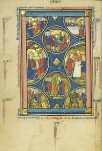 Book Of Psalms Prints: Scenes from the Lives of Jacob and Joseph; Wenceslaus Psalter