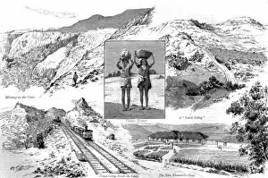 The Graphic Gallery: Scenes on the Railway from Bombay to Khandalla, Bhor Ghats, India, 1890. Creator: Unknown