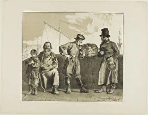 Shchedrovski Ignatii Stepanovich Prints: Scenes from Russian Folk Life, n.d. Creator: Ignatii Stepanovich Shchedrovski