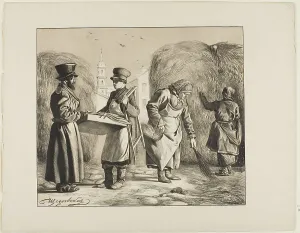 Sweeping Prints: Scenes from Russian Folk Life, n.d. Creator: Ignatii Stepanovich Shchedrovski