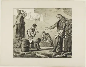 Oven Prints: Scenes from Russian Folk Life, n.d. Creator: Ignatii Stepanovich Shchedrovski