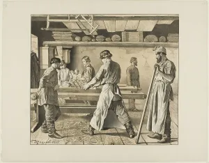 Woodwork Prints: Scenes from Russian Folk Life, n.d. Creator: Ignatii Stepanovich Shchedrovski