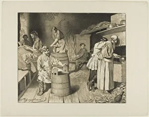 Scenes from Russian Folk Life, n.d. Creator: Ignatii Stepanovich Shchedrovski