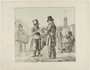 Vendor Prints: Scenes from Russian Folk Life, n.d. Creator: Ignatii Stepanovich Shchedrovski