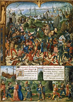 Scenes from the Seventh Crusade, 1248-1254 (15th century)