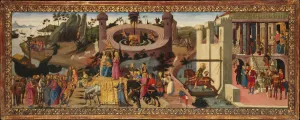 Tempera On Wood Collection: Scenes from the Story of the Argonauts. Creator: Biagio d Antonio