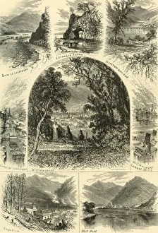 Scenes on the Susquehanna, 1874. Creator: W. H. Morse