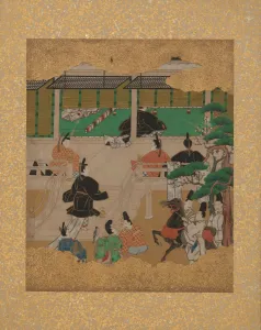 Twelve Scenes from The Tale of Genji, mid-17th century. Creator: Unknown Twelve Scenes from The Tale of Genji, mid-17th century. Creator: Unknown